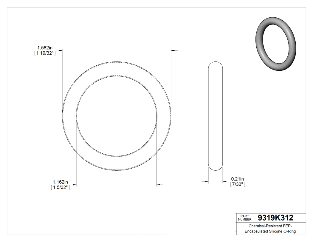 Technical drawing - 9319K312